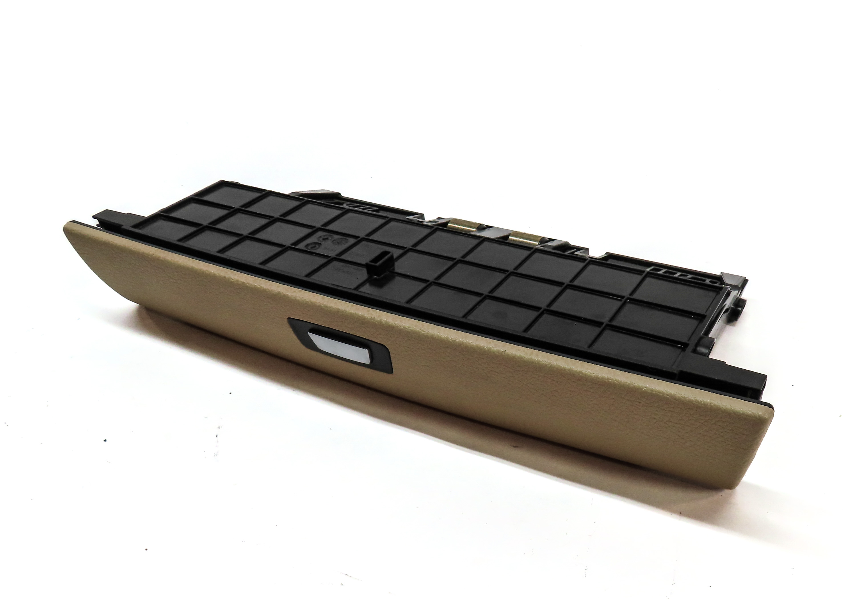 2010 BMW 535IGT (F07) FRONT GLIDE OPEN COIN TRAY STORAGE COMPARTMENT (Beige) — exact item pictured